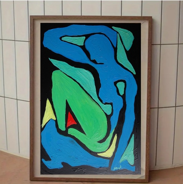 obraz olejny ręcznie malowany fowizm matisse style