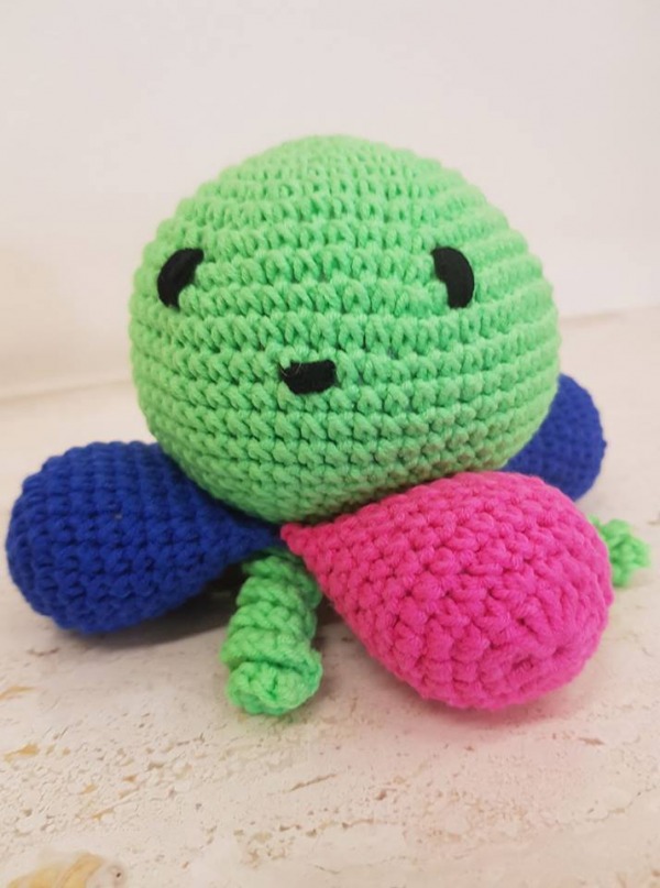 Kolorowa ośmiorniczka,